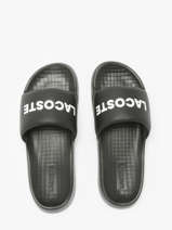 Slippers Serve Lacoste Zwart men 9CMA0022