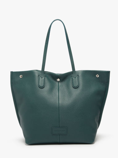 Longchamp Essential cuir Besace Bleu