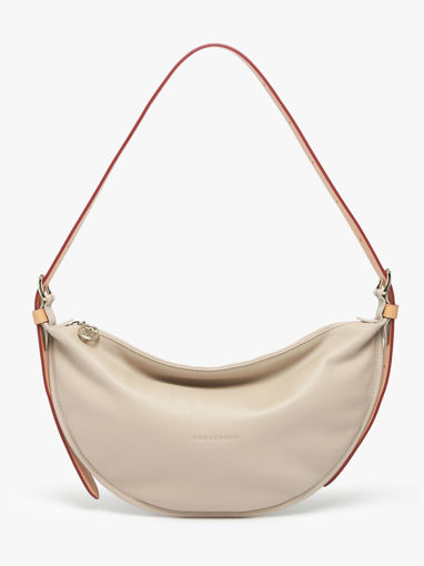 Longchamp Half bag Cross body tas Beige