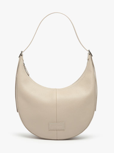 Longchamp Essential cuir Schoudertas Beige