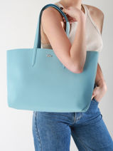 Omkeerbare Shoppingtas Anna Lacoste Blauw anna NF2142AA-vue-porte