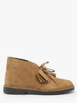 Boots Desert Clarks Beige men 26180840