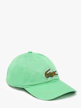 Casquette Lacoste Vert accessoires RK318600-vue-porte