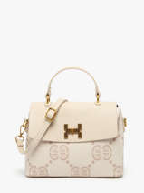 Sac Port Main Signed Miniprix Beige signed 1