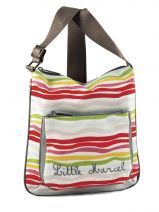 Sac Bandoulire Zebre Little marcel Noir zebre OLENA