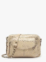 Cross Body Tas Naina Leder Pieces Beige naina 17063358