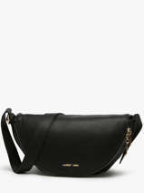 Sac Bandoulire Demi-lune Este Laurent david Noir ld bags 940