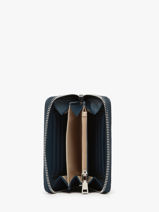 Portefeuille Laurent david Bleu ld wallets 1-vue-porte