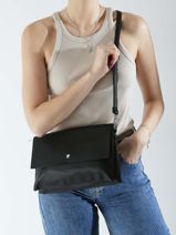 Sac Bandouli�re Wt Grained Miniprix Noir wt grained H6996-vue-porte