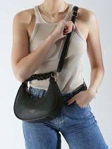 Sac Bandoulire Grained Miniprix Noir grained A9108-vue-porte