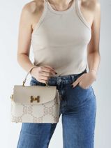Sac Port Main Signed Miniprix Beige signed 1-vue-porte