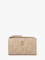 Portefeuille Tommy hilfiger Marron th monoplay AW17417