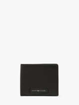 Portefeuille Monogram Tommy hilfiger Noir monogram AM13252