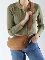 Sac Bandoulire Ld Bags Laurent david Marron ld bags 709-vue-porte