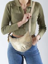 Sac Bandoulire Stina Cuir Pieces Or stina 17156634-vue-porte