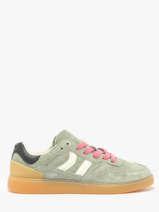 Sneakers Goal Uit Leder Coolway Groen women 7603146