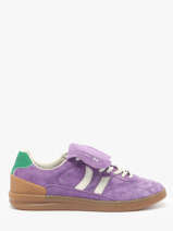 Sneakers Becks X En Cuir Coolway Violet women 7603185