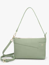 Sac Bandoulire Palma Cuir Nathan baume Vert nathan 27