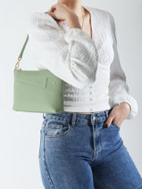 Cross Body Tas Palma Leder Nathan baume Groen nathan 27-vue-porte