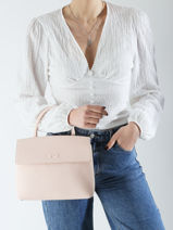 Cross Body Tas Clarita Leder Nathan baume Roze nathan 18-vue-porte