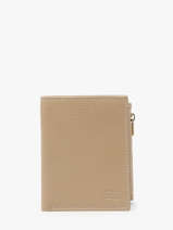 Portefeuille Caviar Cuir Crinkles Beige caviar 14269