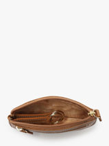 Portemonnee Caviar Leder Crinkles Bruin caviar 14036-vue-porte