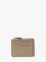 Porte-cartes Caviar Cuir Crinkles Beige caviar 14284