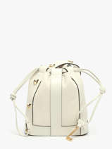 Sac Bandoulire Elles Cuir Lancel Blanc elles A13357