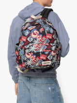 Sac  Dos Eastpak Multicolore road to nowhere A5BG4ROA-vue-porte