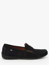 Chaussures De Ville Afelpado En Cuir Fluchos Bleu men F2207