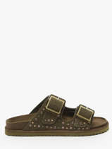Mules Fusbett Colors of california Vert accessoires HCBIOW05