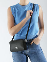 Sac Bandoulire Sculpted Polyester Recycl Calvin klein jeans Beige sculpted 4K3162G-vue-porte
