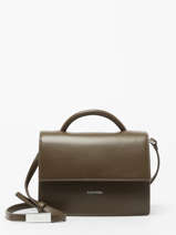 Sac Bandoulire Ck Linn Polyester Recycl Calvin klein jeans Marron ck linn K613162