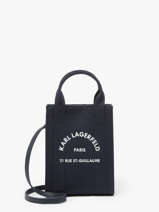 Cross Body Tas Rsg Katoen Karl lagerfeld Blauw rsg A1W50039