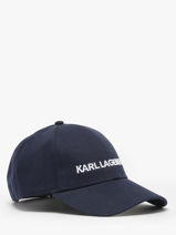 Casquette K Essential Karl lagerfeld Bleu k essential A1W33071-vue-porte