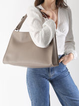 Longchamp Le foulonn� Schoudertas Grijs-vue-porte