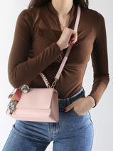 Cross Body Tas Pretty Torrow Roze pretty TPRE01-vue-porte