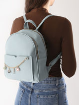 Sac  Dos Torrow Bleu girly TGIR01-vue-porte