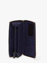 Portefeuille Cuir Biba Violet heritage BT10-vue-porte
