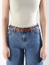 Ceinture Biba Marron accessoires PEC1A-vue-porte