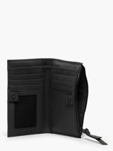 Portefeuille Cuir Biba Noir wallet VAW3L-vue-porte