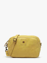 Sac Bandoulire Heritage Cuir Biba Jaune heritage BT24