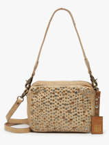 Sac Bandoulire Heritage Cuir Biba Jaune heritage LOS1L