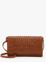 Sac Bandoulire Heritage Cuir Biba Marron heritage ROU1L