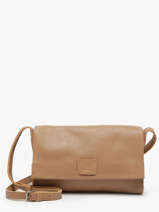 Sac Bandoulire Leather Cuir Biba Marron leather CET3L