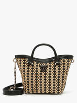 Sac Bandoulire Atalia Raphia Guess Noir atalia WG964775