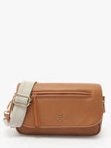 Cross Body Tas Zip Lulu castagnette Bruin zip YRONDE