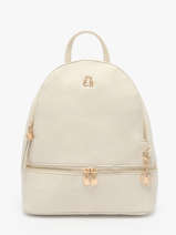 Sac  Dos Lulu castagnette Beige zip WILLO