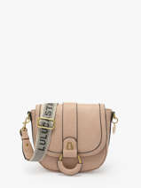 Sac Bandoulire Anneau Lulu castagnette Beige anneau YSEE