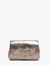 Porte-monnaie Le Gustave Cuir Paul marius Gris vintage GUSTAVEM